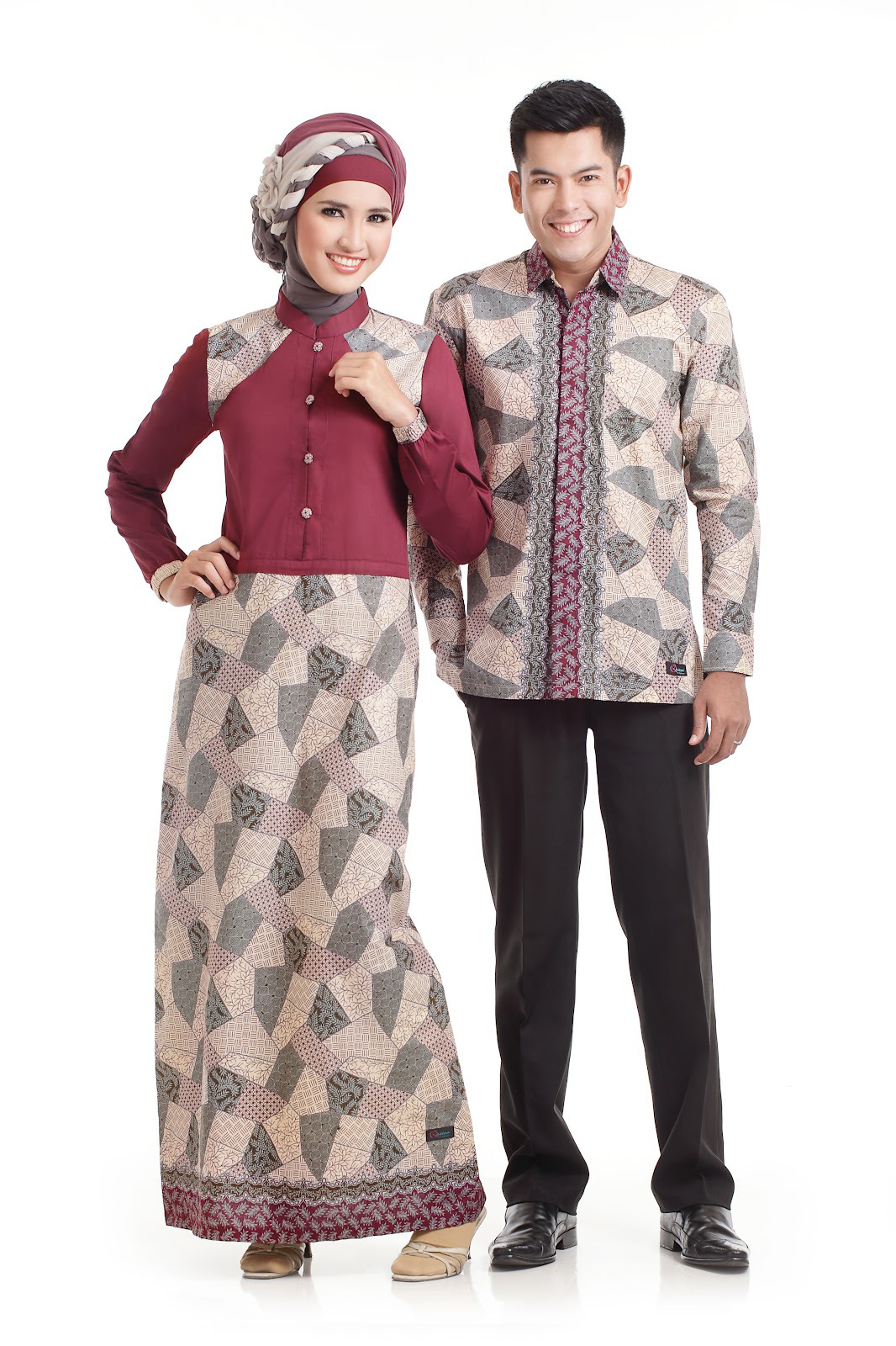  BAJU  BATIK  WANITA MUSLIM MODERN Baju  Batik  Wanita Muslim 